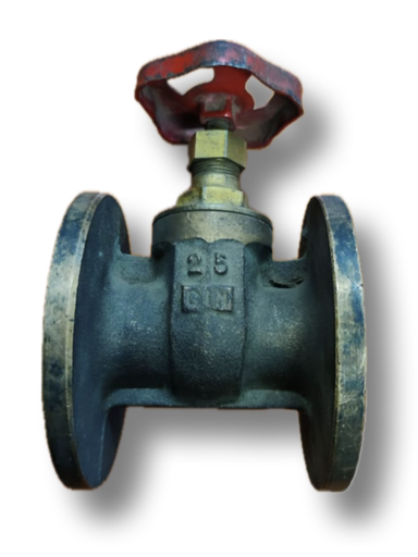 [4983] GATE VALVE BRONZE 1" PN6 FLANGED