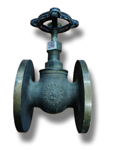 [5020] GLOBE VALVE 1" BRONZE HATTERSLEY CL150 FLANGED