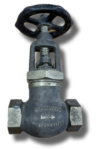 [5021] GLOBE VALVE 1" BRONZE HOPKINSONS THREADED