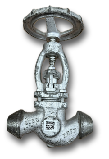 [5039] GLOBE VALVE 1" CL800 AMMONIA