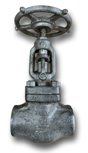 [5040] GLOBE VALVE 2" CL800 THREADED