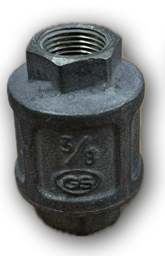 [5058] NRV 3/8" SPRING TYPE HEAVY GS THREADED