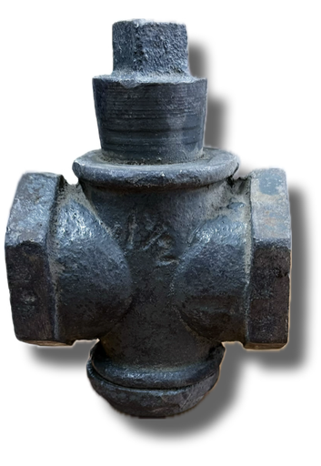[5126] PLUG VALVE 1-1/2" 2 WAY FIG 61