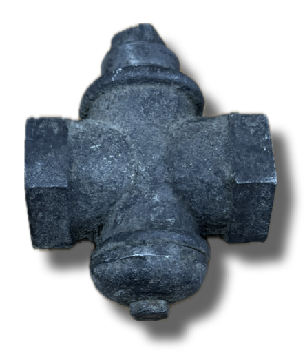 [5135] PLUG VALVE 1" 2 WAY THREADED FIG 61