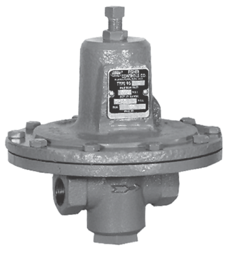 [5156] PRESSURE REGULATOR 1/4" FISHER TYPE 95L THREADED