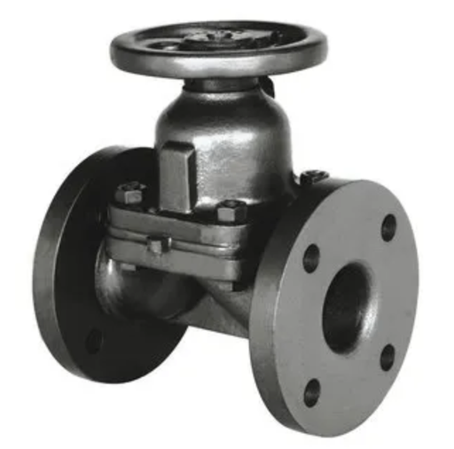 [5183] DIAPHRAGM VALVE 1/2" FLANGED SAUNDERS