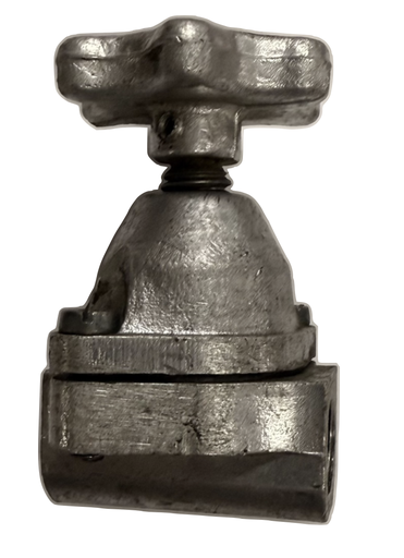 [5195] SAUNDERS VALVE 3/8" THREADED ALUMINIUM
