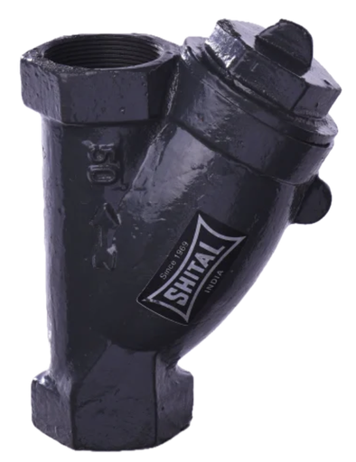 [5208] STRAINER 2" CAST IRON THREADED SHITAL