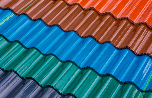 [5894] CORRUGATED IRON SHEET 11/3 28G X 2.5MTR RED 