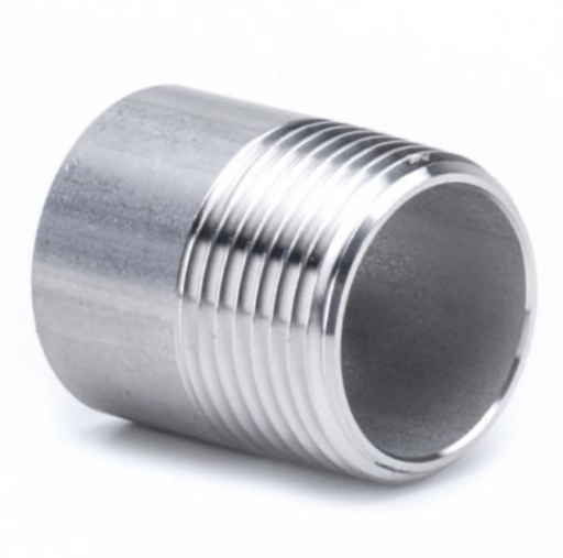 [6271] SS BARREL NIPPLE 1-1/2" ADAPTOR TO WELD