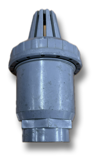 [6871] PVC FOOT VALVE 1-1/2" (2") THREADED
