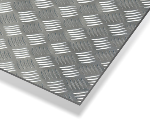[7086] ALUMINIUM CHEQUER PLATE 8' X 4' X 3MM
