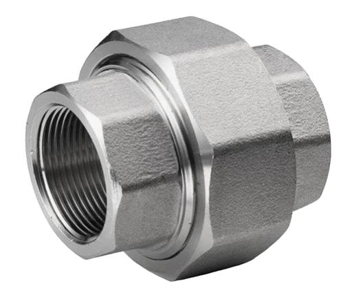 [7354] SS UNION 1/4" THREADED