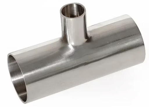 [7464] SS REDUCING TEE 3" X 2-1/2" TUBE TYPE