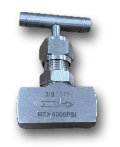 [7530] SS NEEDLE VALVE 3/8"