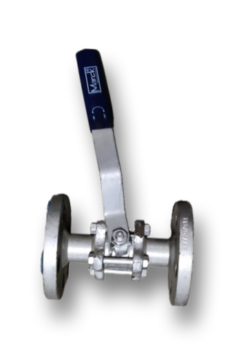 [7537] CAST STEEL BALL COCK 1" CL300 FLANGED