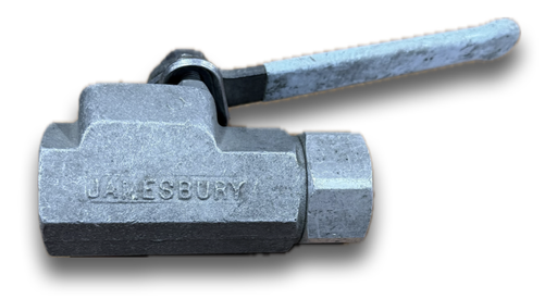 [7619] BALL COCK 1" JAMESBURY ALUMINIUM