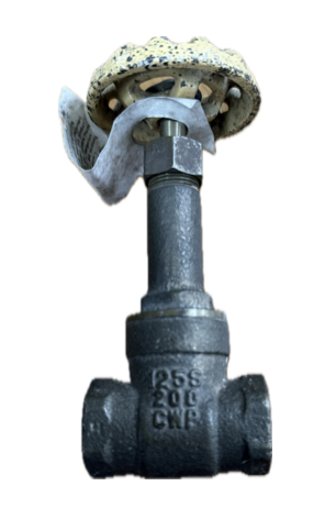 [7625] GATE VALVE 1/2" CRANE LONG NECK CL200