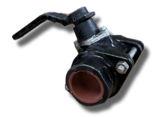 [7633] STEAM BALL COCK 1-1/4" CARBON STEEL 3PC DESIGN SAUNDERS
