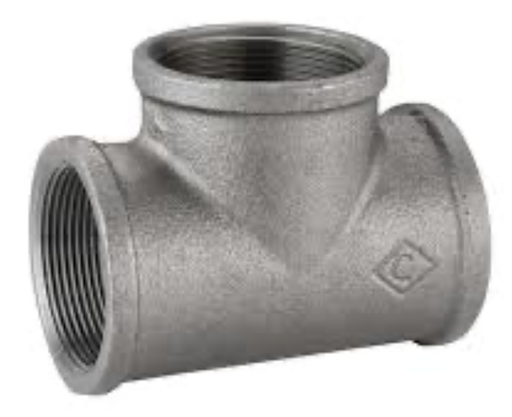 [7657] CRANE TEE 2-1/2"