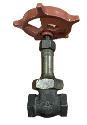 [7758] GATE VALVE 1" CRANE 300 BRONZE