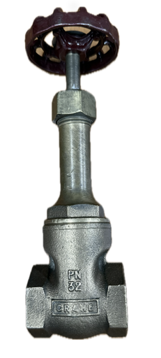 [7759] GATE VALVE 1" CRANE RISING STEM PN32 BRONZE