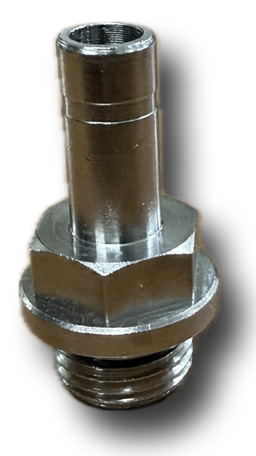 [7787] SS HOSE TAIL 1/4" MALE X 5/16" TAIL