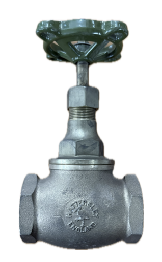[7824] GLOBE VALVE 1-1/4" HATTERSLEY FIG13 THREADED