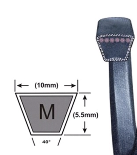 [8608] VEE BELT M26 OPTIBELT