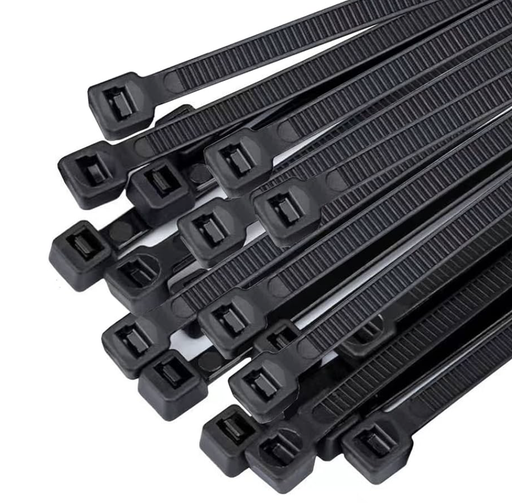 [10066] CABLE TIES 300MM X 4MM BLACK