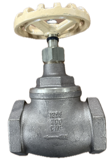 [10472] GLOBE VALVE 2-1/2" CRANE THREADED PN25