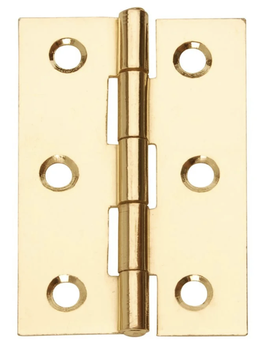 [11160] BRASS HINGES 4" FUXIA