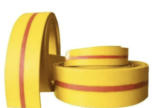 [11179] TRANSMISSION BELT YELLOW 4"X 4 PLY
