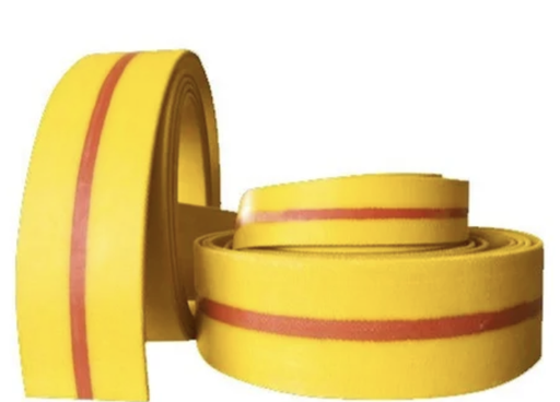 [11340] TRANSMISSION BELT YELLOW 3" X 3 PLY