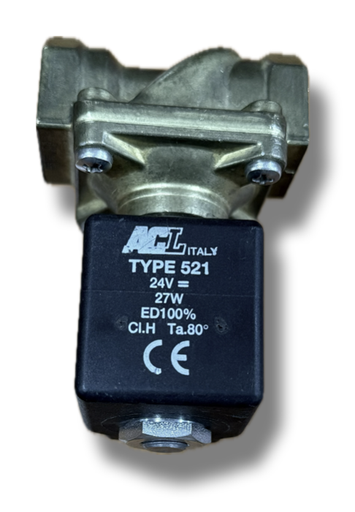 [11769] SOLENOID VALVE 1/2" ACL ITALY FOR WATER 24V 10BAR NC