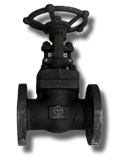 [11847] CAST STEEL SLUICE VALVE 1-1/2" CL150 AV