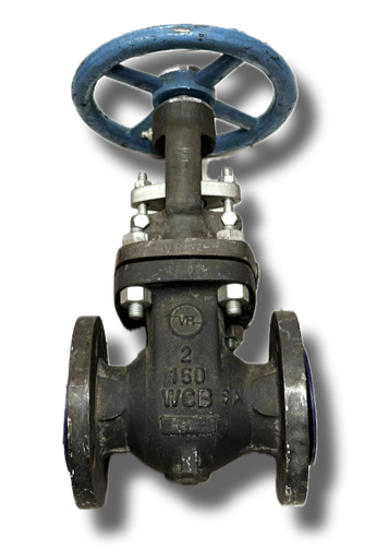 [11848] CAST STEEL GATE VALVE 2" CL150 VR