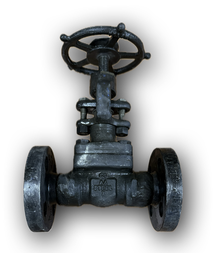 [11908] CAST STEEL GLOBE VALVE 1/2" CL150 VELAN UK FLANGED