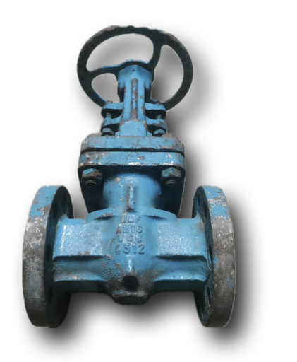 [11913] CAST STEEL GATE VALVE 3" CL300 UAF