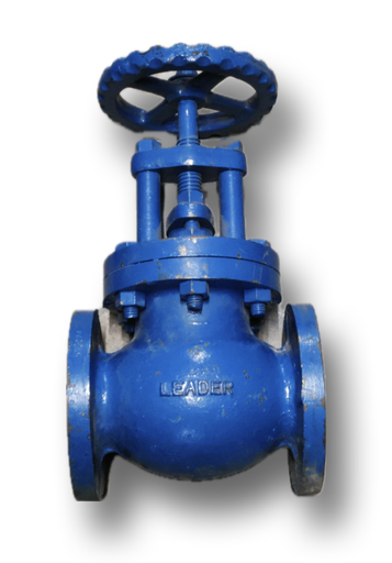 [11951] GLOBE VALVE 2-1/2" LEADER FLANGED
