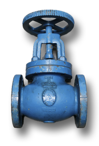 [11952] GLOBE VALVE 2-1/2" HATTERSLEY CL100 FLANGED