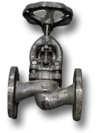 [11958] GLOBE VALVE 1" PN16 K FLANGED