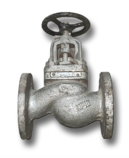 [11964] GLOBE VALVE 1-1/2" PN16 NETA FLANGED