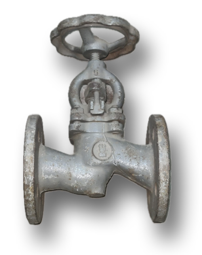 [11965] GLOBE VALVE 1-1/4" PN16 CSN FLANGED