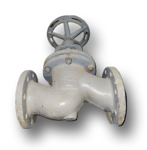 [11968] GLOBE VALVE 4" PN16 OTS FLANGED