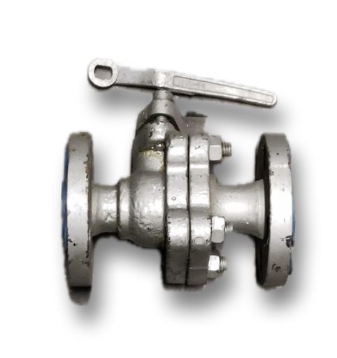 [11987] CAST STEEL BALL COCK 1/2" CL150 FLANGED