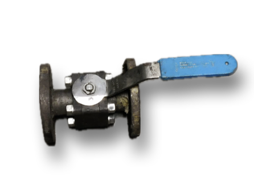 [11989] CAST STEEL BALL COCK 1/2" CL150 FLANGED STAR