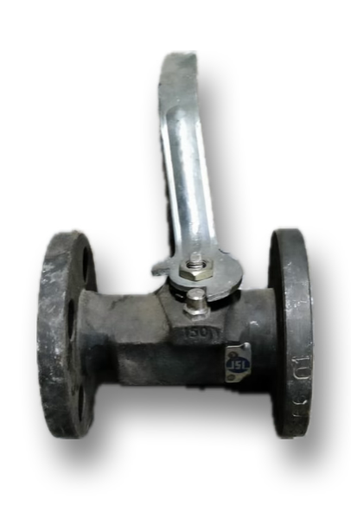 [11995] CAST STEEL BALL COCK 1/2" CL150 FLANGED JSL