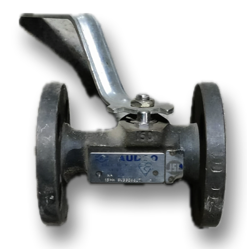 [11998] CAST STEEL BALL COCK 1/2" CL150 FLANGED AUDCO