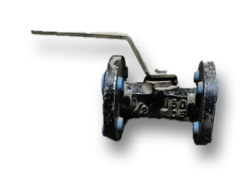 [11999] CAST STEEL BALL COCK 1/2" CL150 FLANGED A